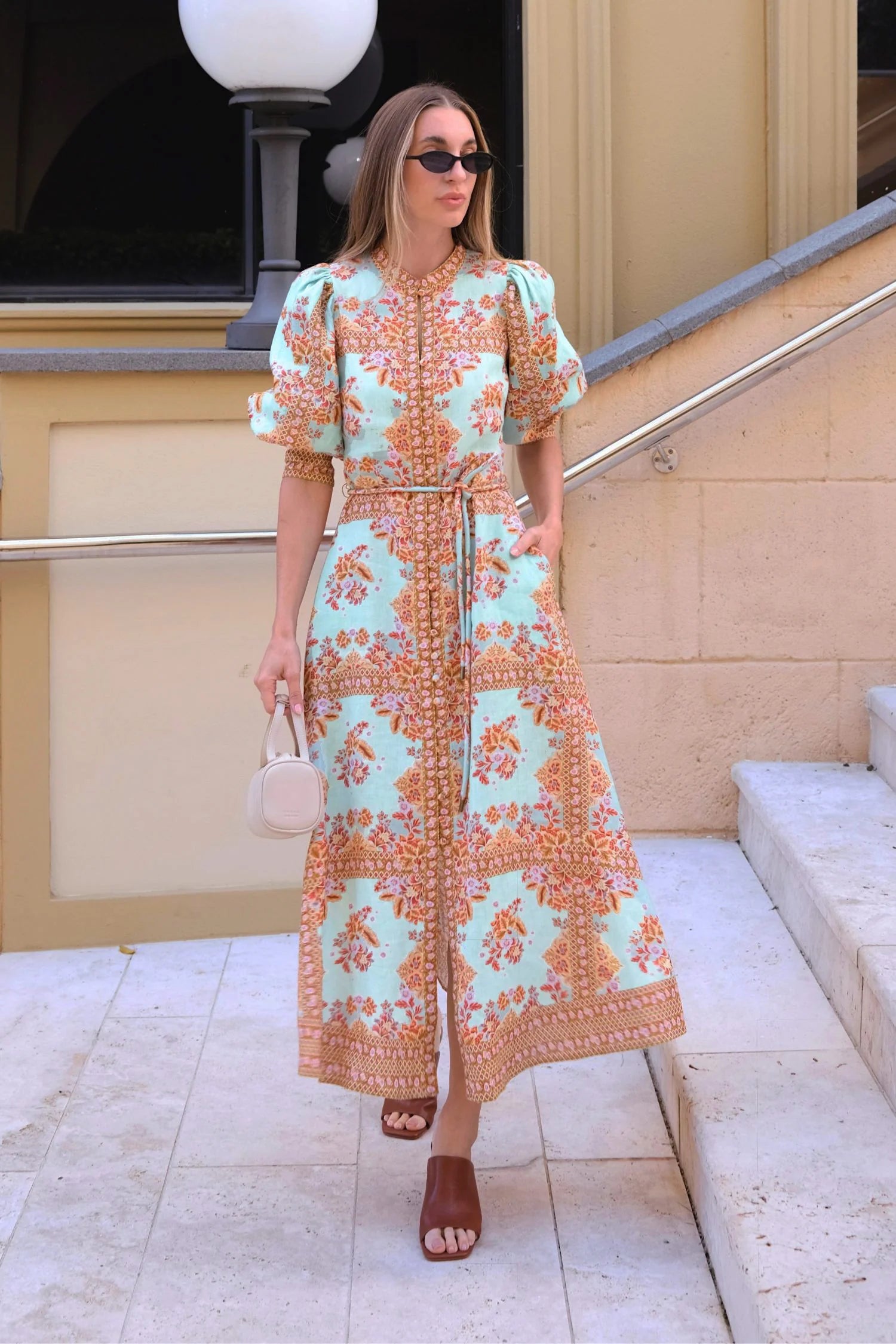 Envelop Dress - Spring Glow