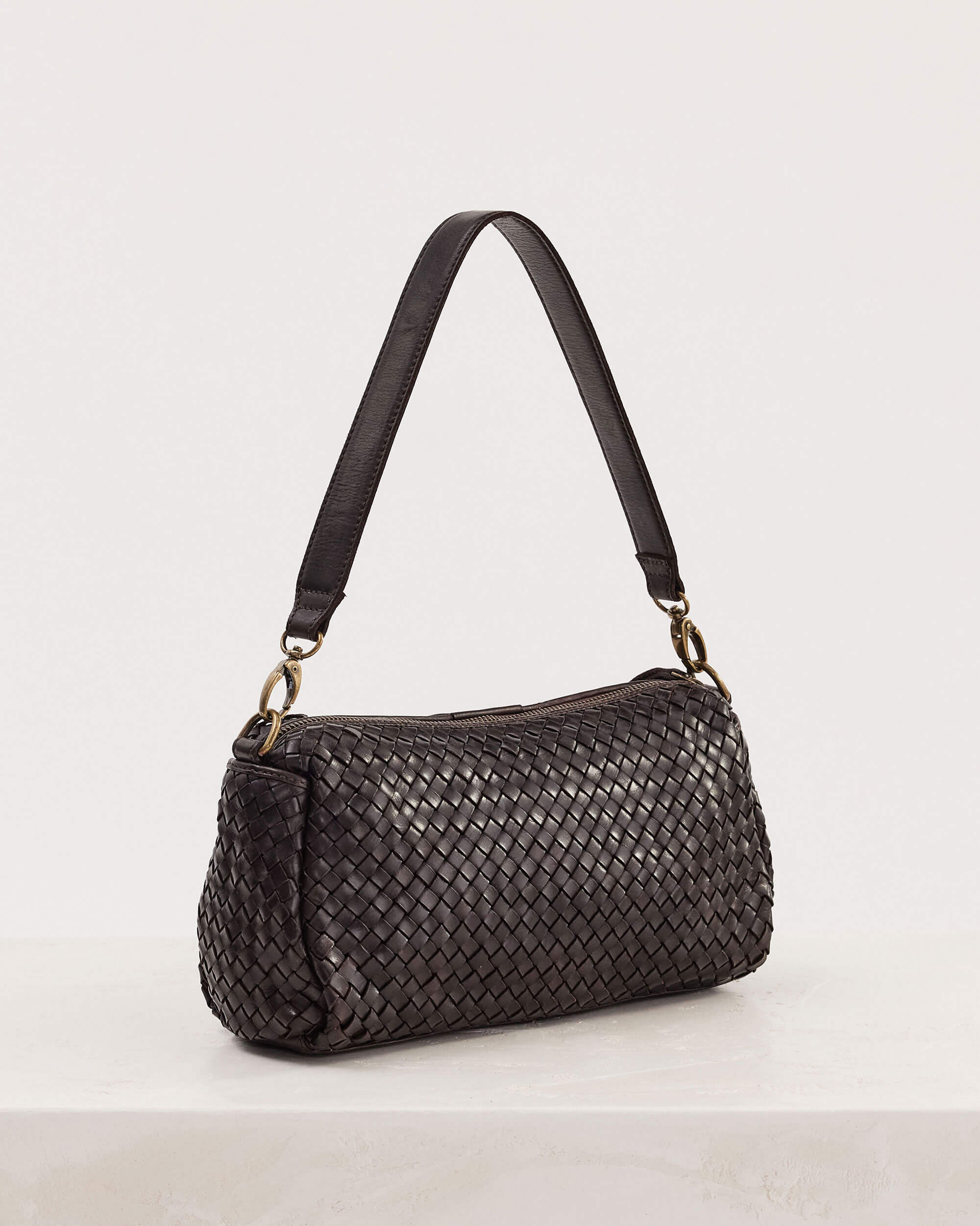 Basque Midi Bag- Chocolate