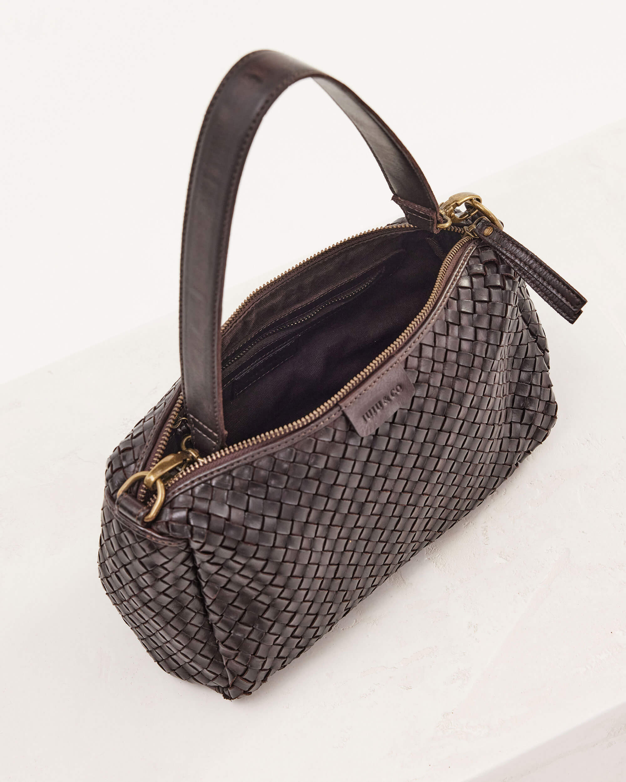 Basque Midi Bag- Chocolate