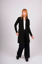 Emily Edge To Edge Cardi - Black - Presence Hamilton
