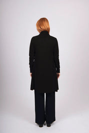 Emily Edge To Edge Cardi - Black - Presence Hamilton