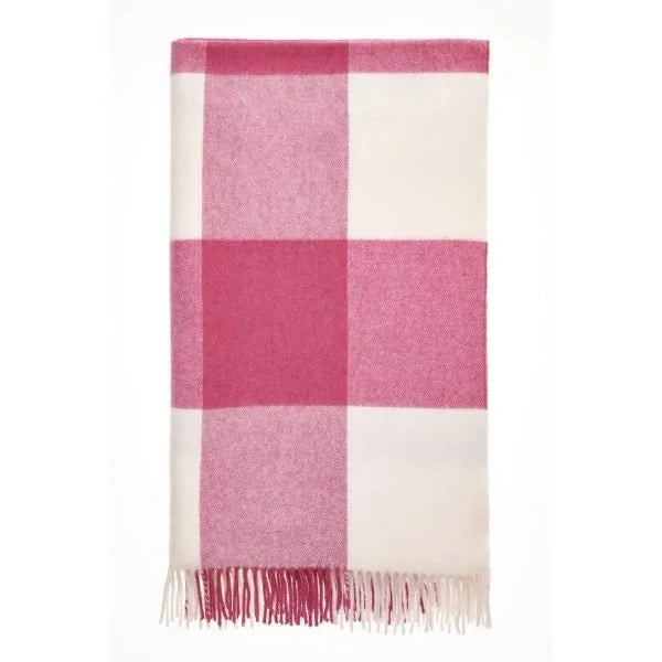 Bronte Pastel Blockcheck Throw