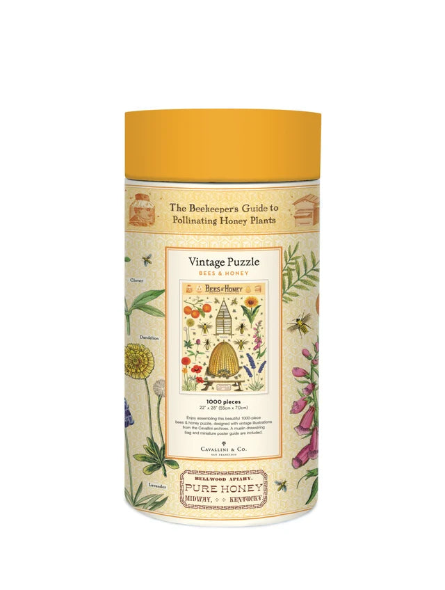 Vintage Puzzle- Bees & Honey