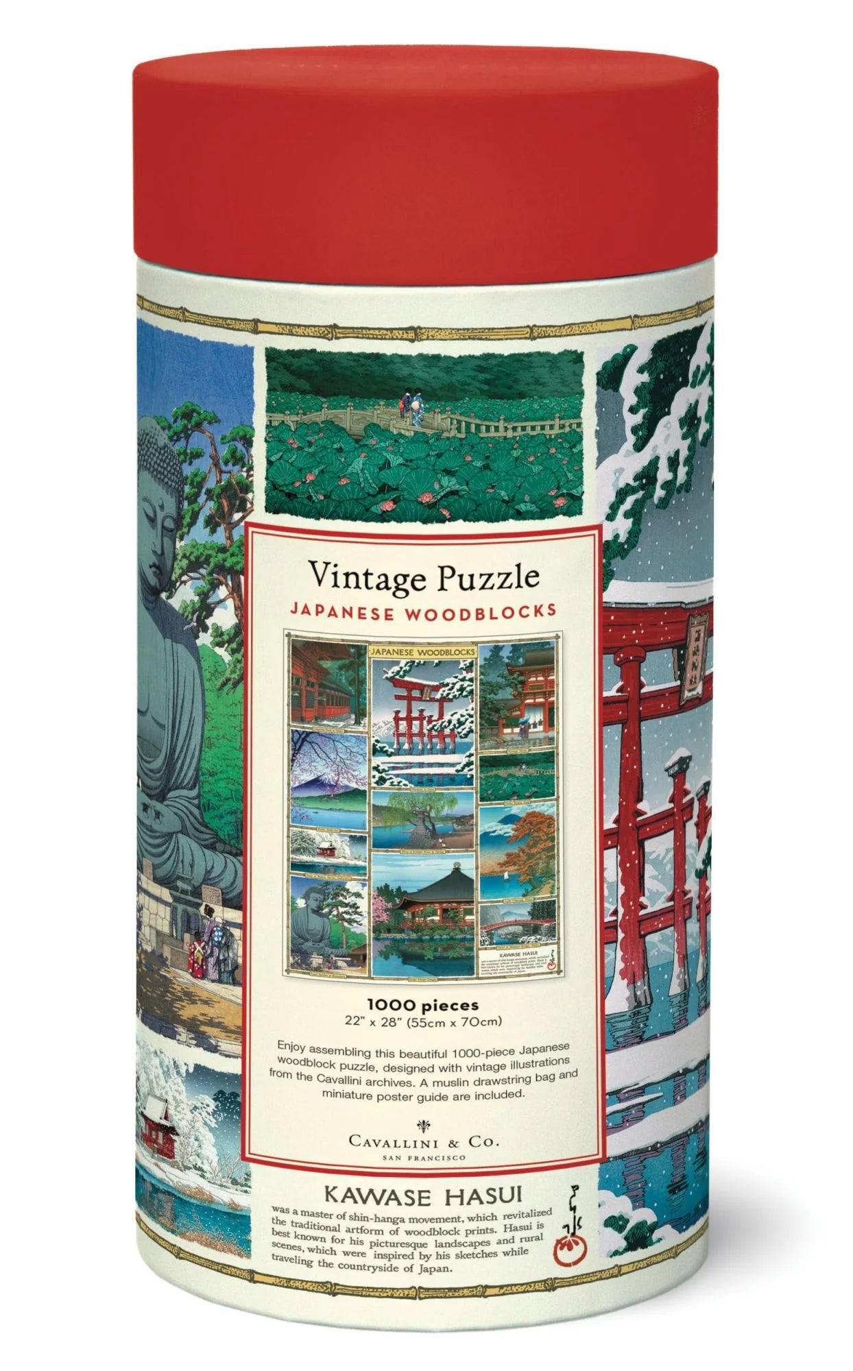 Vintage Puzzle-Japanese Woodblocks