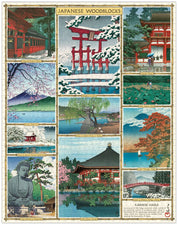 Vintage Puzzle-Japanese Woodblocks