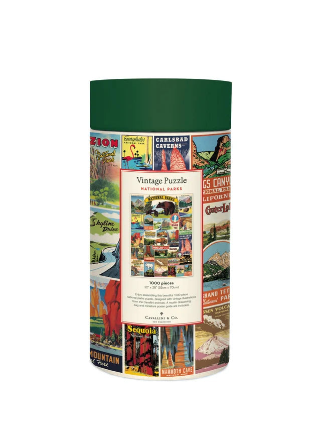 Vintage Puzzle- National Parks