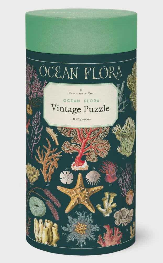 Vintage Puzzle - Ocean Flora