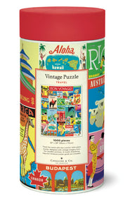 Vintage Puzzle- Travel