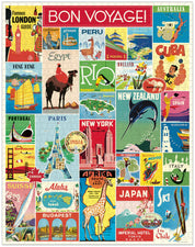 Vintage Puzzle- Travel