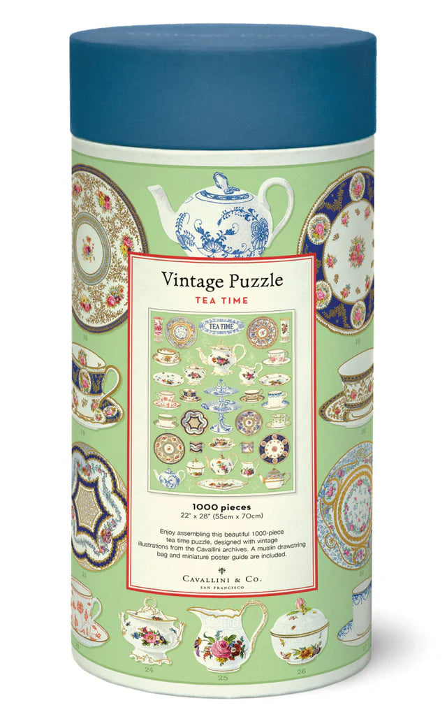 Vintage Puzzle- Tea Time