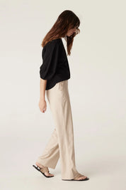 Pima Lantern Sleeve Top