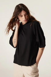 Pima Lantern Sleeve Top