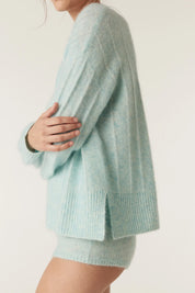 Colour Me Crew Jumper- Azure - Presence Hamilton