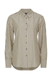 Jamie Stripe Shirt - Khaki Stripe