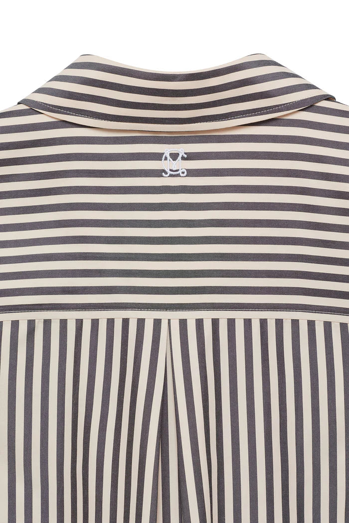 Jamie Stripe Shirt - Khaki Stripe