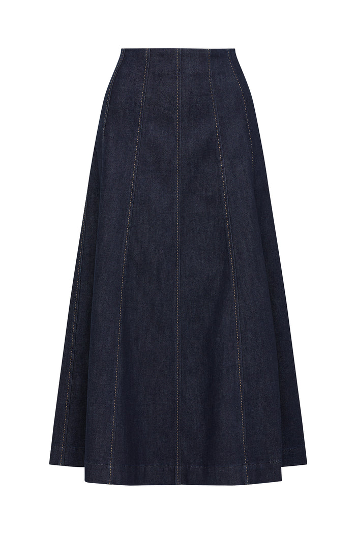 Burke Denim Skirt