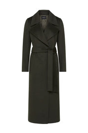 Evans Wool Coat -Forest Green - Presence Hamilton