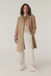 Eton Wool Coat - Camel - Presence Hamilton