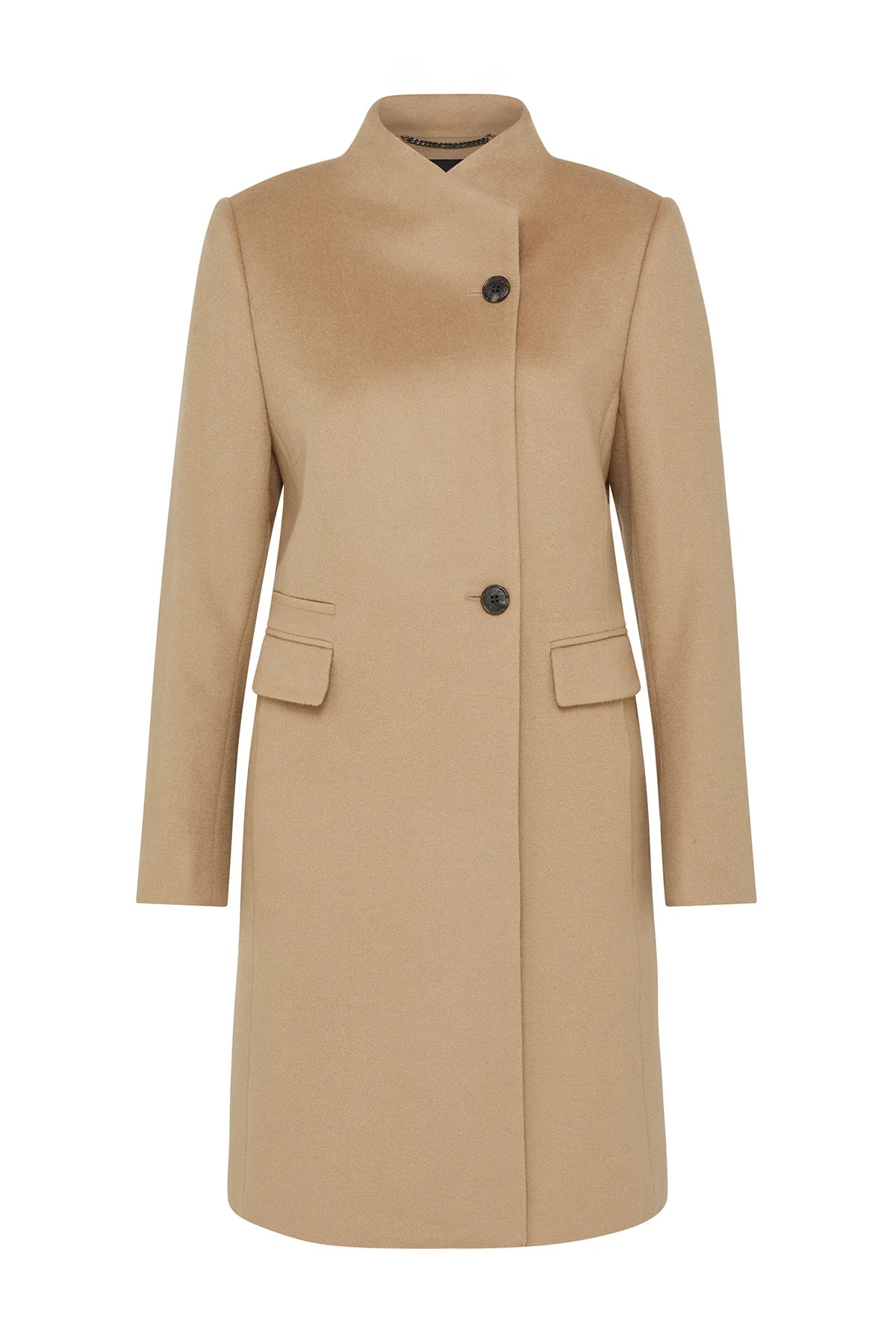 Eton Wool Coat - Camel - Presence Hamilton