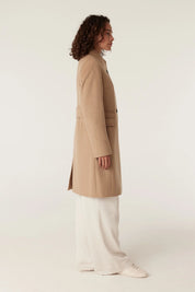 Eton Wool Coat - Camel - Presence Hamilton