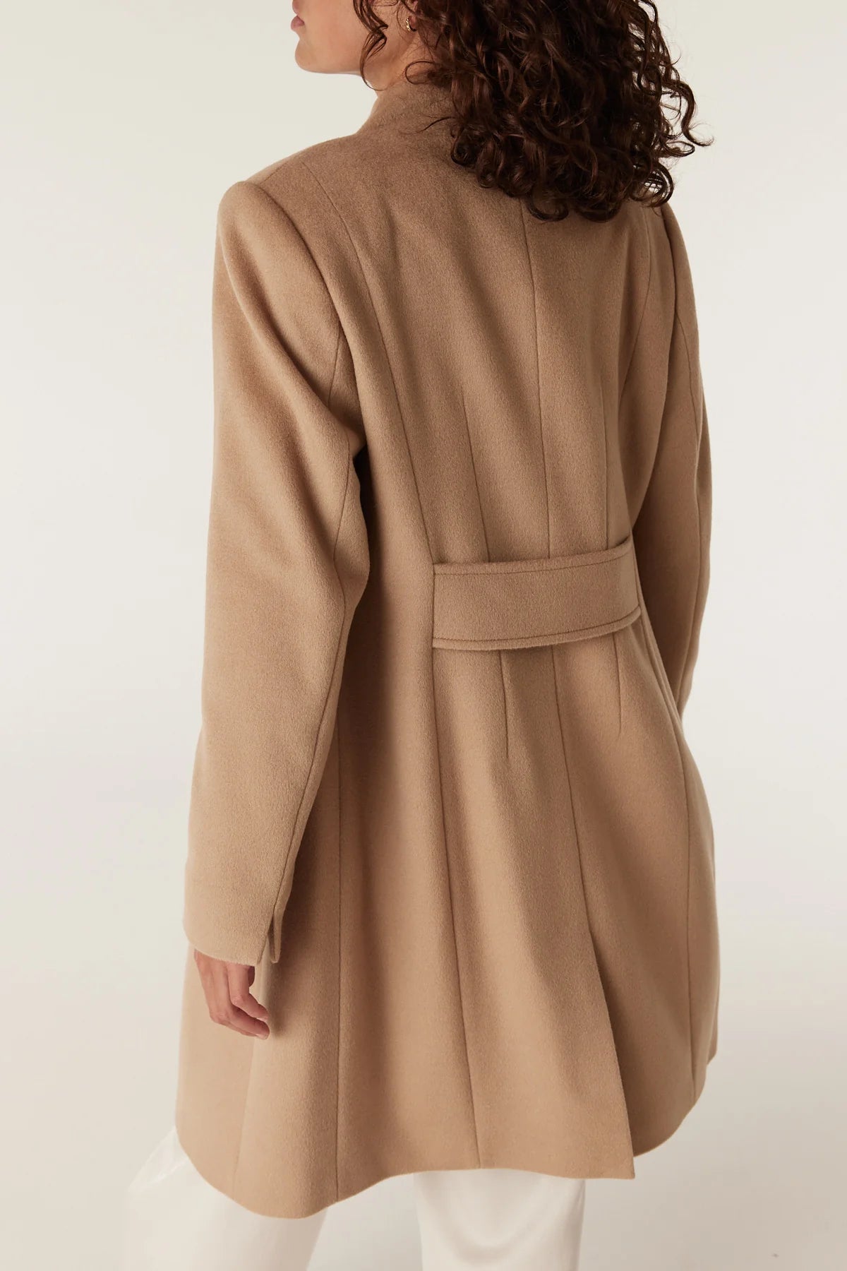 Eton Wool Coat - Camel - Presence Hamilton