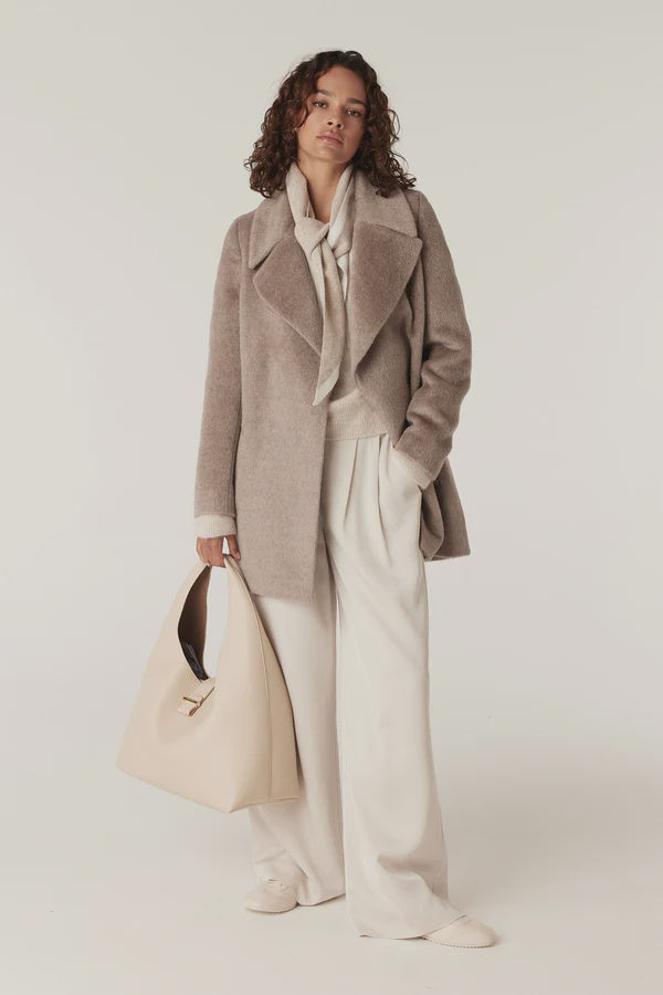 Sinclair Coat- Fawn - Presence Hamilton