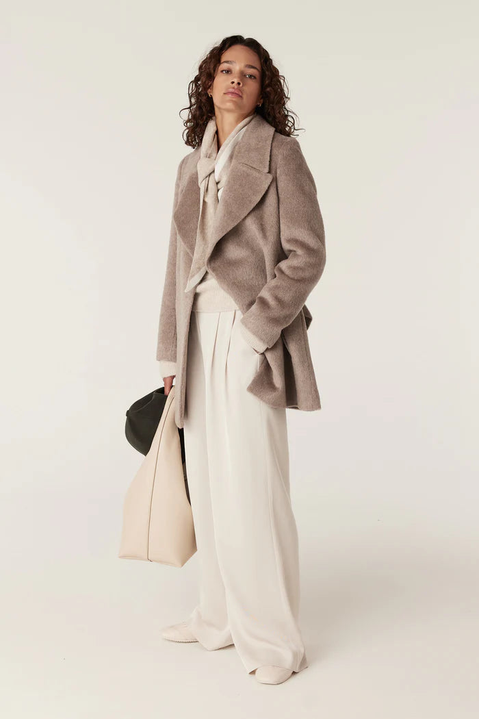 Sinclair Coat- Fawn - Presence Hamilton