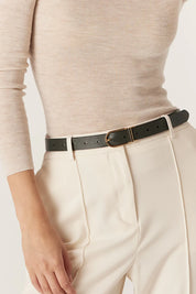 Reversible Belt -Black & Green - Presence Hamilton