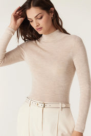 Reversible Belt -Ecru & Port - Presence Hamilton