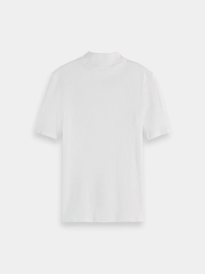 Core Mockneck Rib T-Shirt