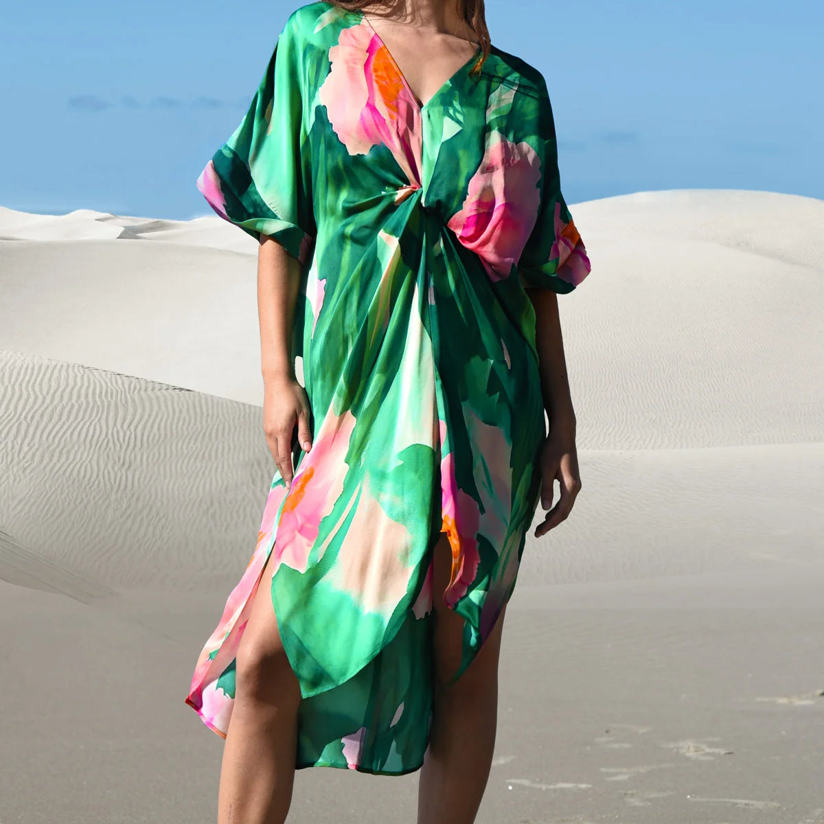 COSU26_FLOWER_CHILD_DO_THE_TWIST_DRESS_CO50305-14SU26_GREEN_FLORAL_1.webp