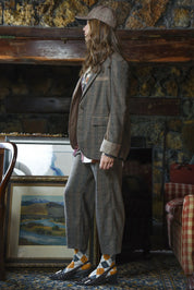 Off Track Pant- Multi Check