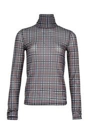 It's Neck and Neck Top- Russet Check - Presence Hamilton