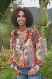 Meadow Muse Blouse - Floral