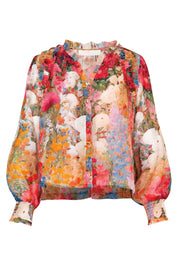 Meadow Muse Blouse - Floral