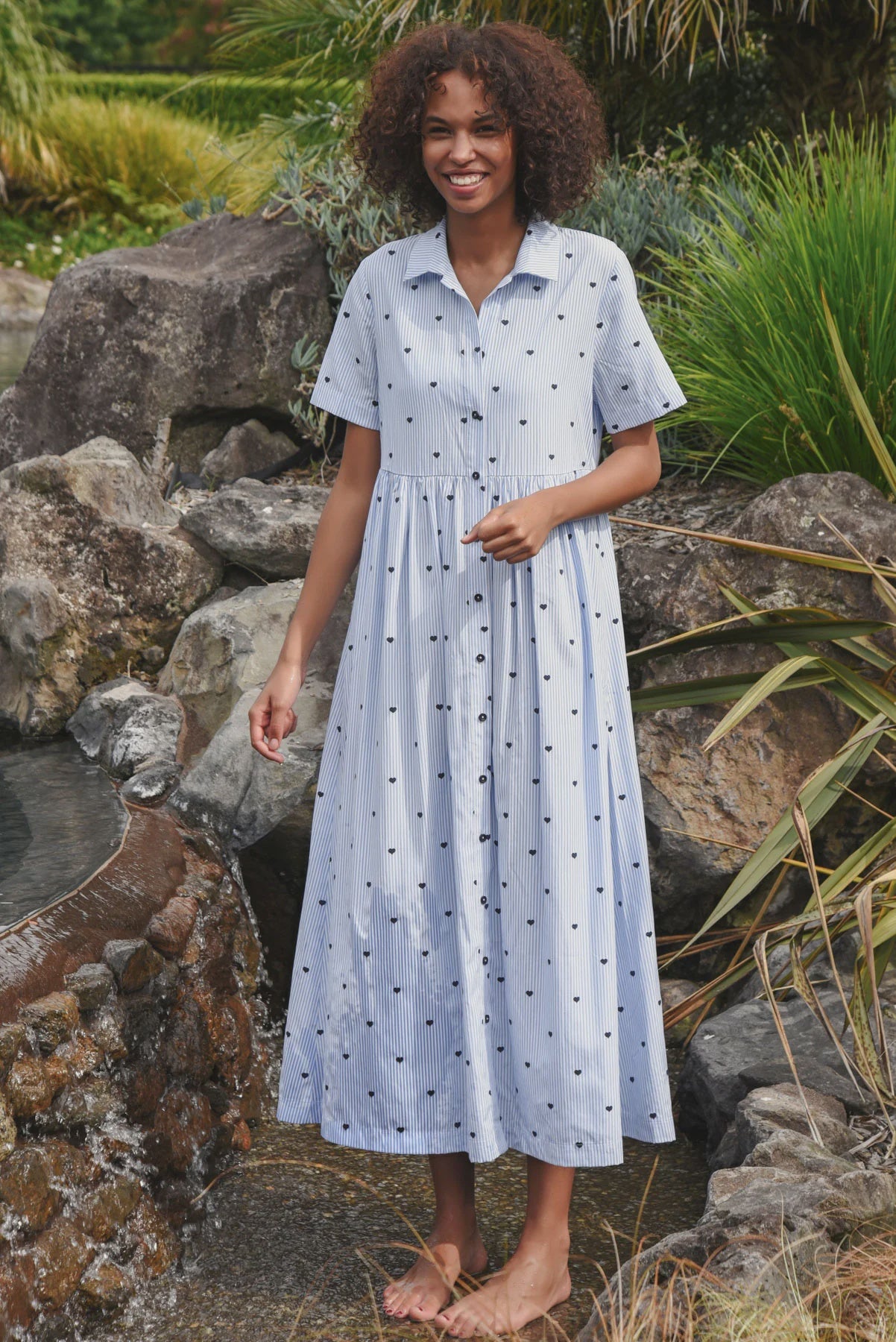 Follow Your Heart Dress- Blue