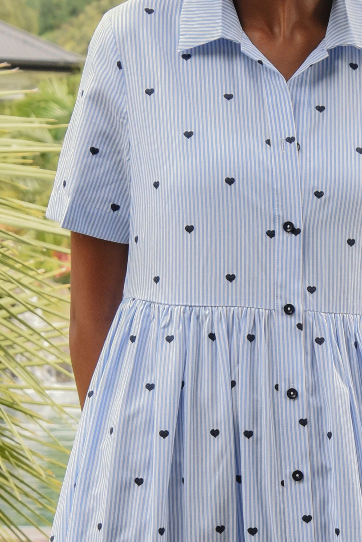 Follow Your Heart Dress- Blue
