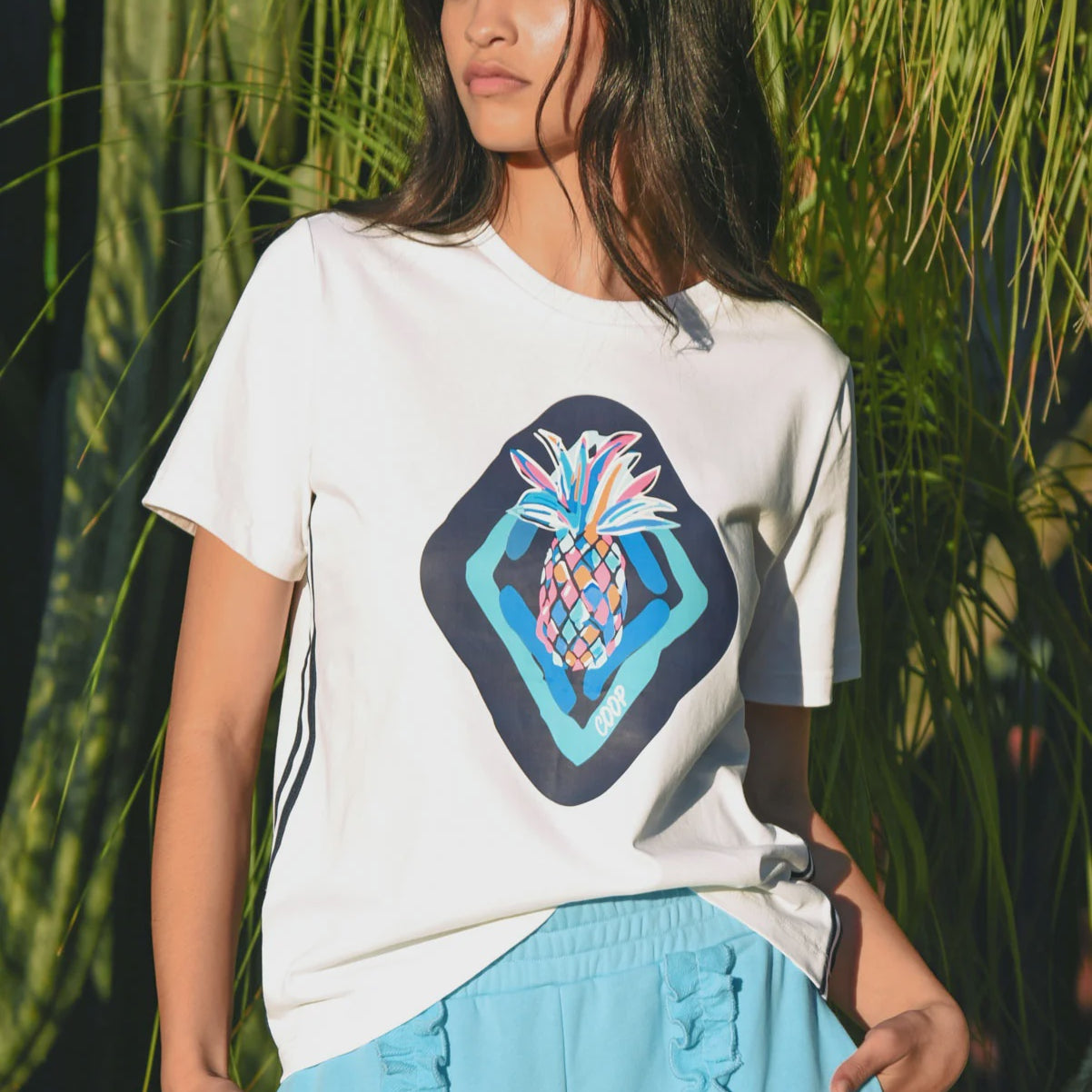 CPSU26_TEE_BREEZE_PINEAPPLE_OF_MY_EYE_T-SHIRT_CP2958-03SU26_WHITE_1.jpg