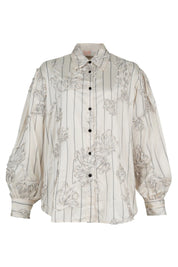 Thread Ahead Shirt- Cream - Presence Hamilton