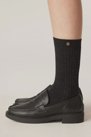 Merino Ribbed Socks