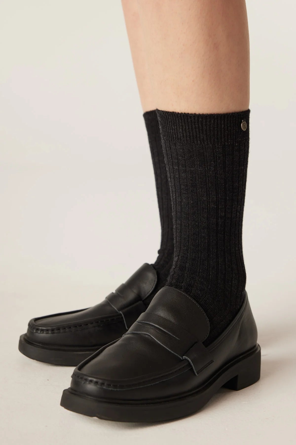 Merino Ribbed Socks