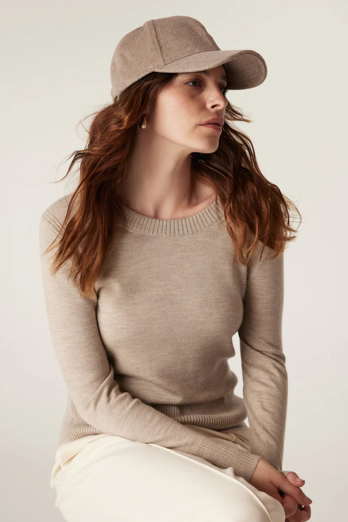Wool Cashmere Cap