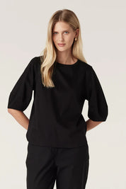 Pima Lantern Sleeve Top