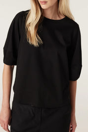 Pima Lantern Sleeve Top