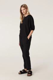 Pima Lantern Sleeve Top