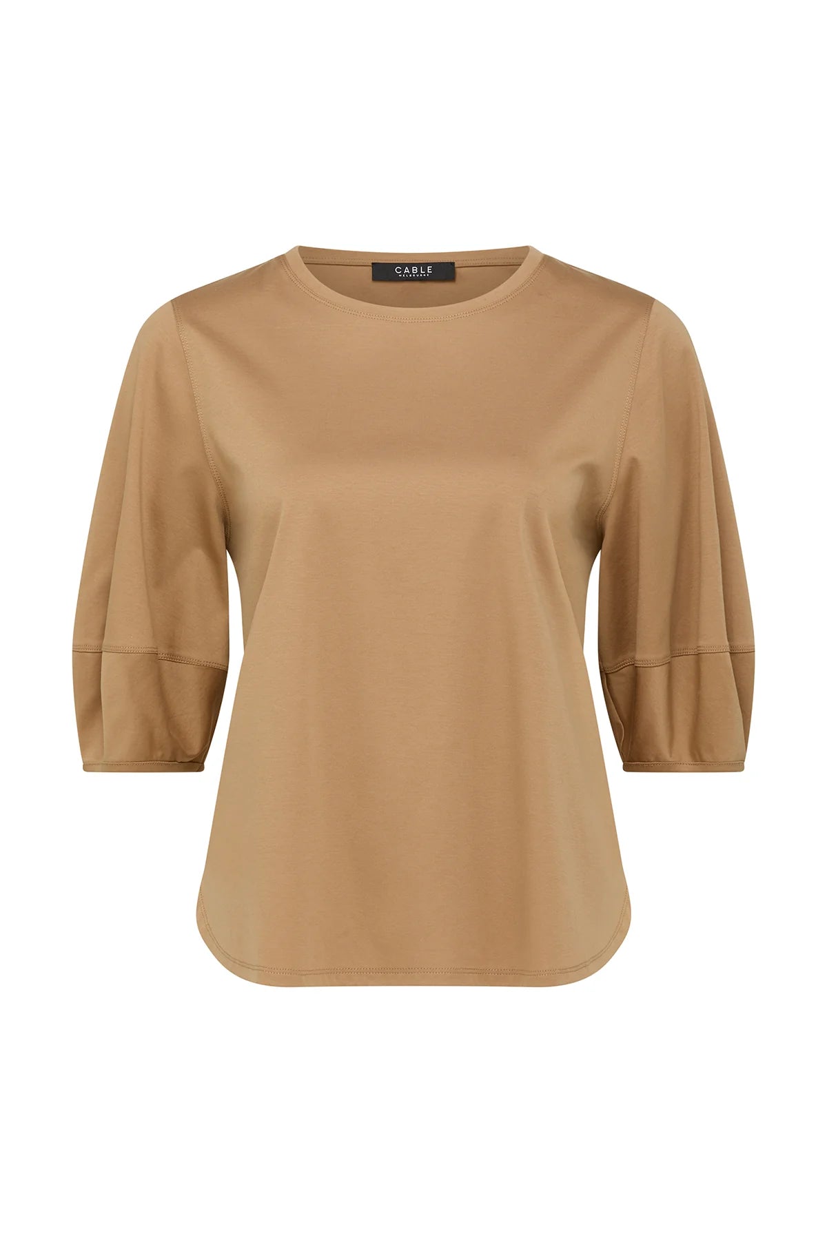 Pima Lantern Sleeve Top