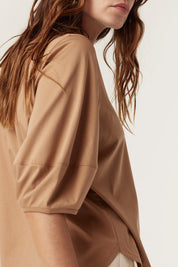 Pima Lantern Sleeve Top