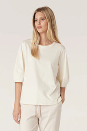 Pima Lantern Sleeve Top