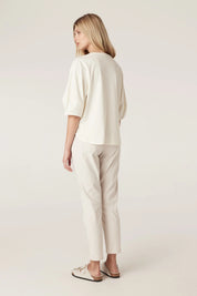 Pima Lantern Sleeve Top