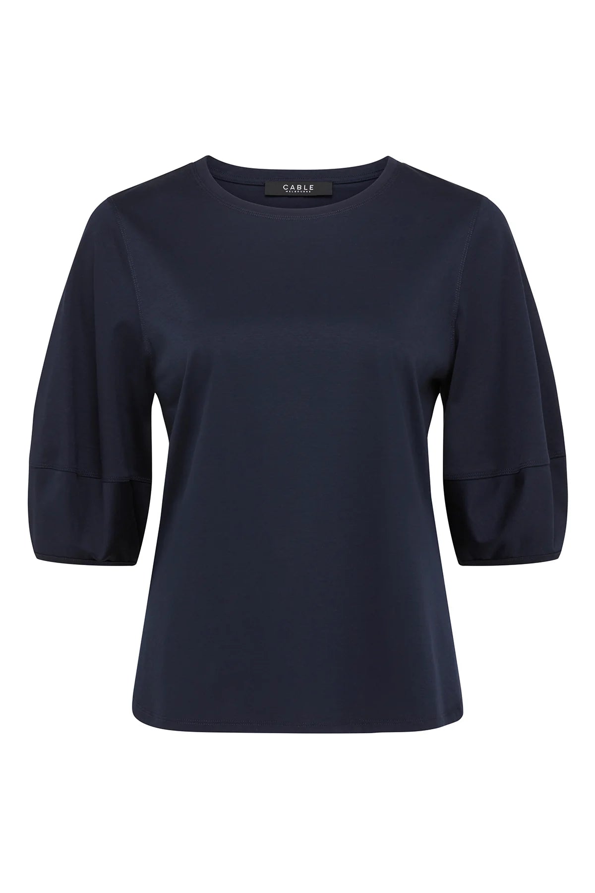 Pima Lantern Sleeve Top
